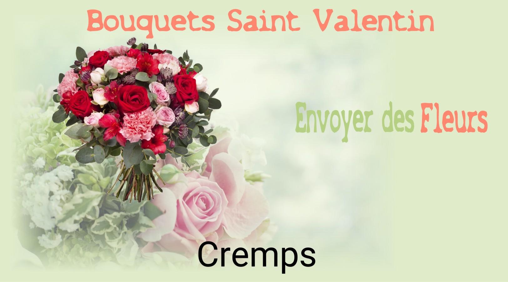 Roses de Saint-Valentin livrées à Cremps
